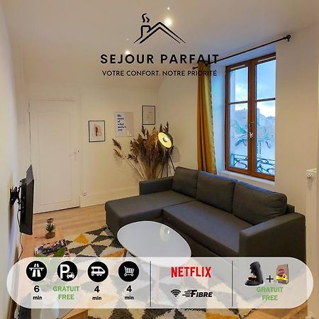 Appart'Hotel Le Strasbourg - Renove, Calme Et Netflix Belfort Eksteriør bilde